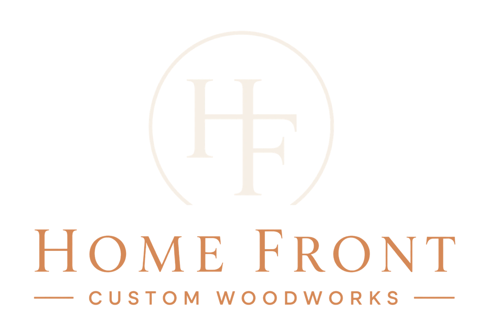 Home Front Custom Woodworks full logo
